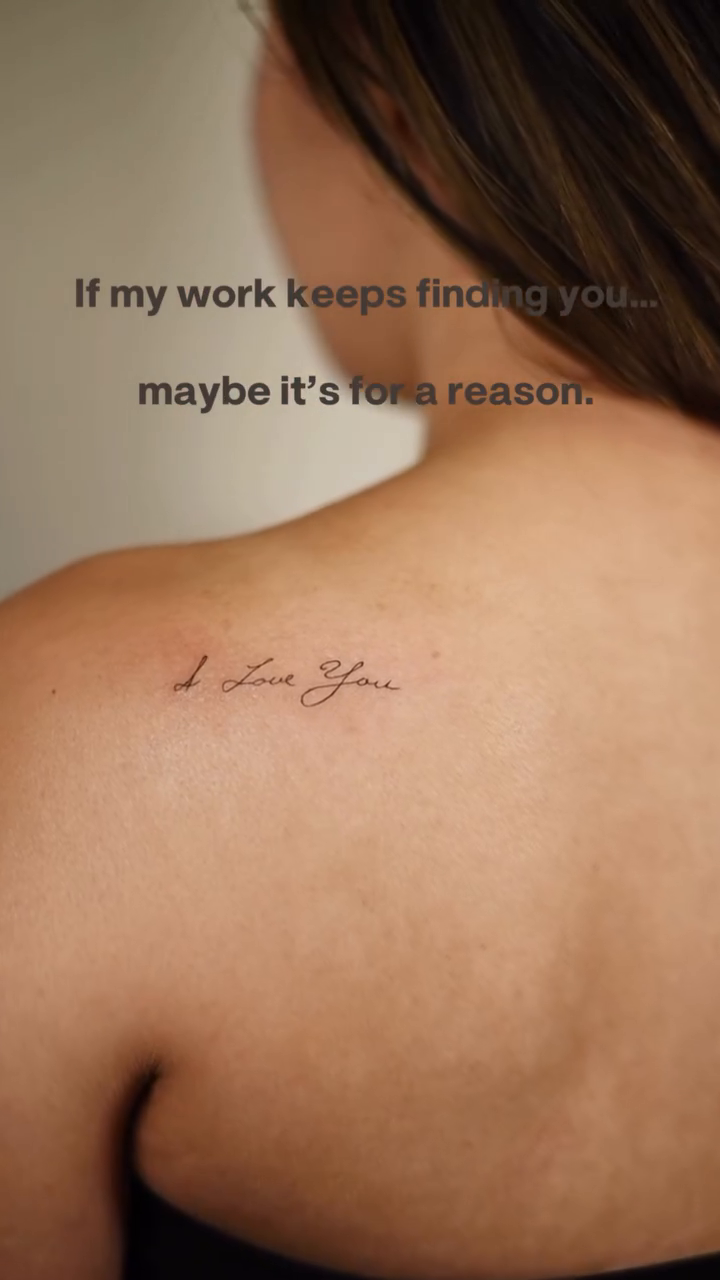 Tattoo by @zabi.tattoo — fine_line, lettering_script