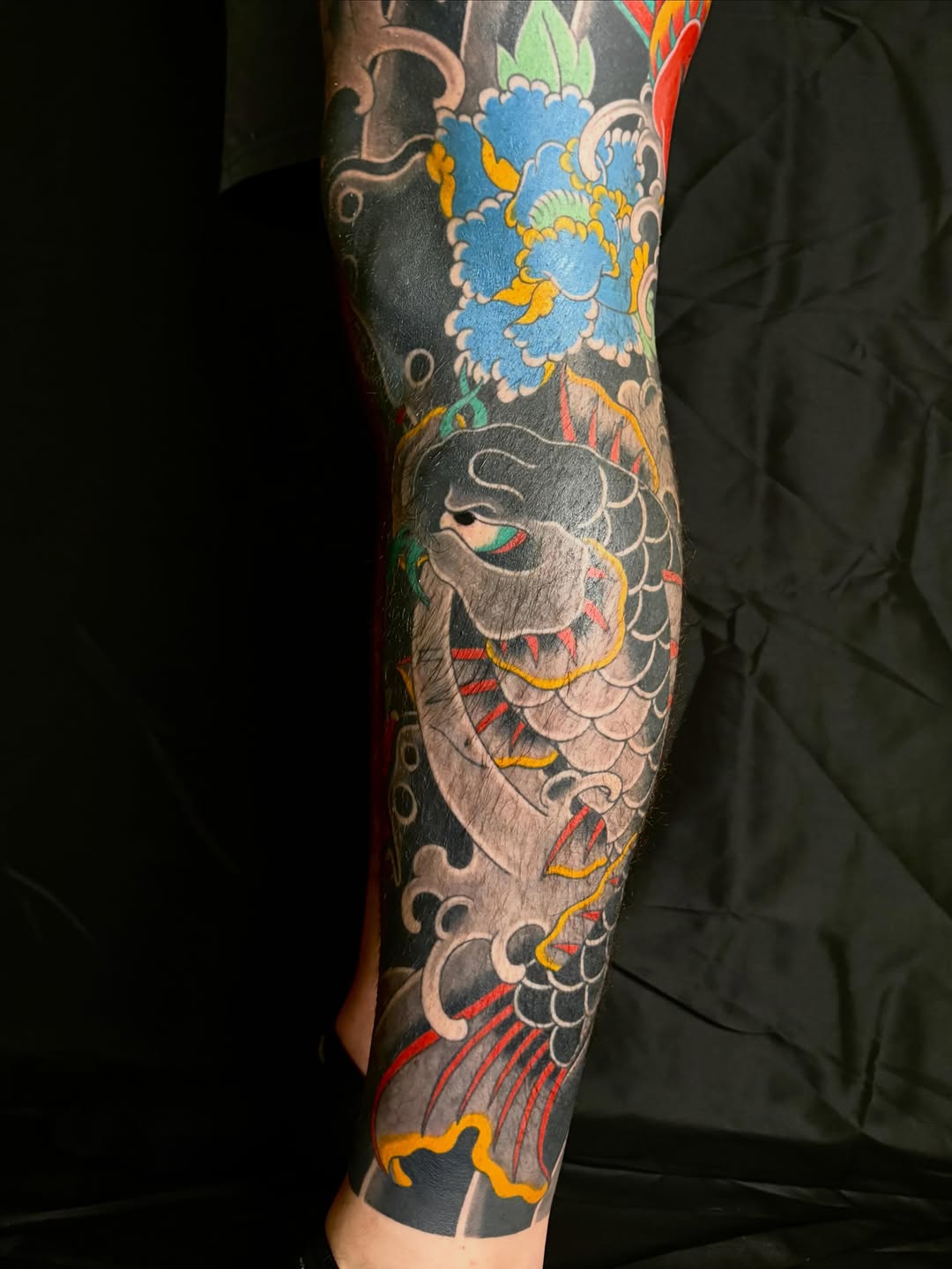 Tattoo by @z.hendrickson — japanese_irezumi, illustrative