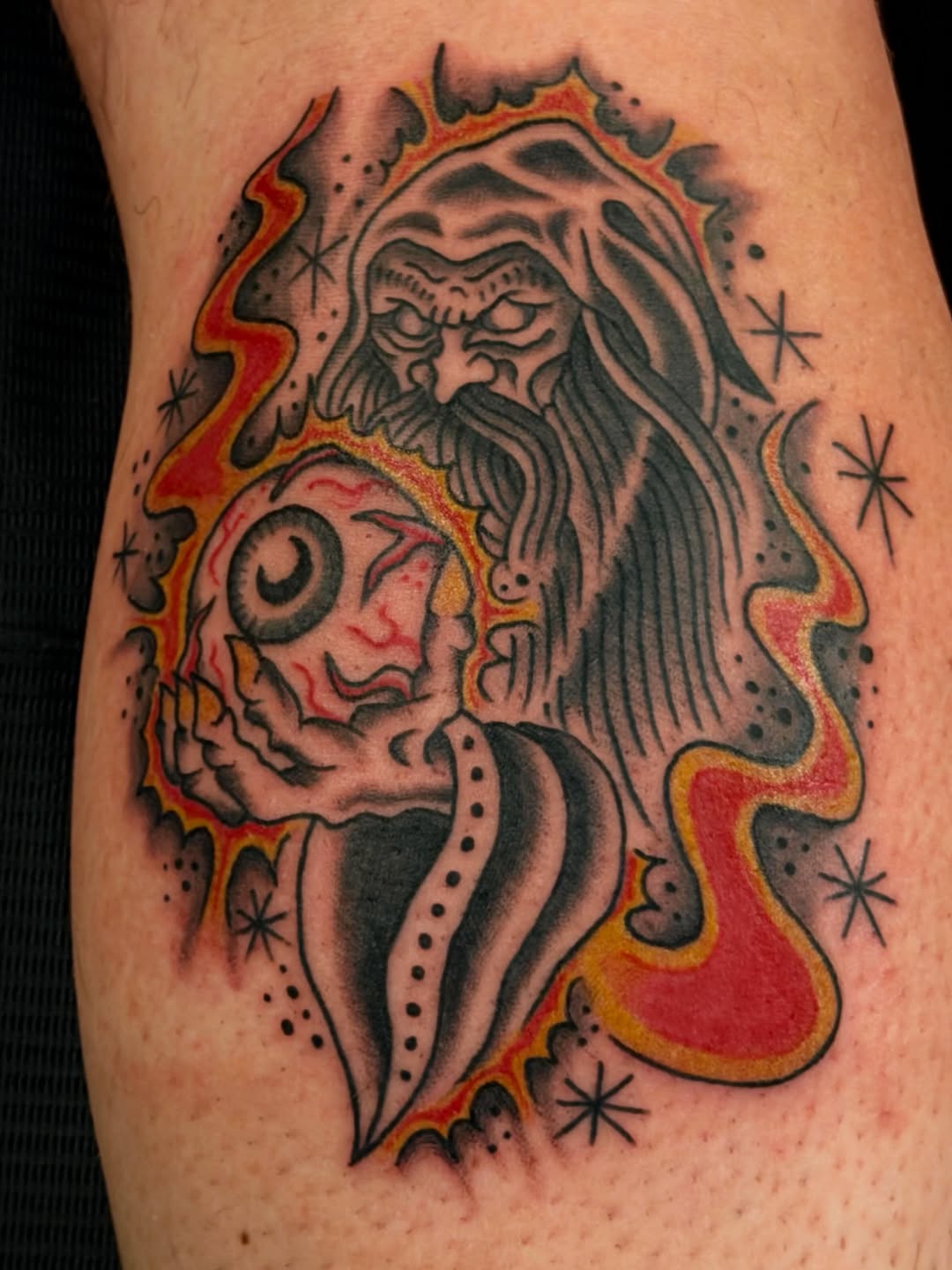 Tattoo by @il.tattoos — american_traditional, black_and_grey