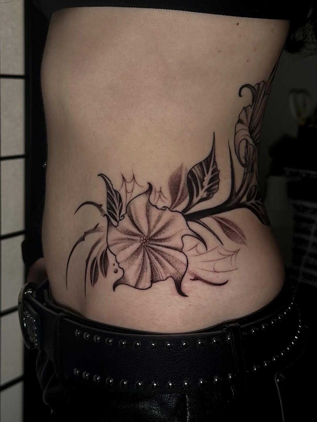 Tattoo by @arisdanielletattoos — black_and_grey, ornamental