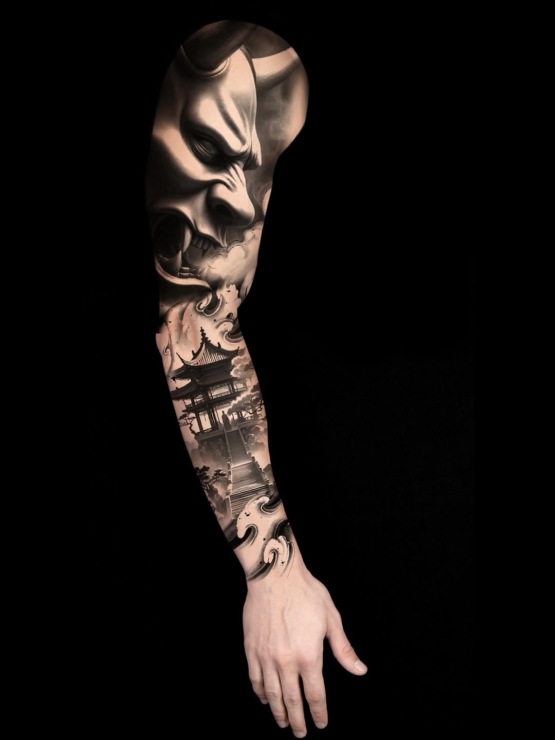 Tattoo by @chelaarte — black_and_grey, realism