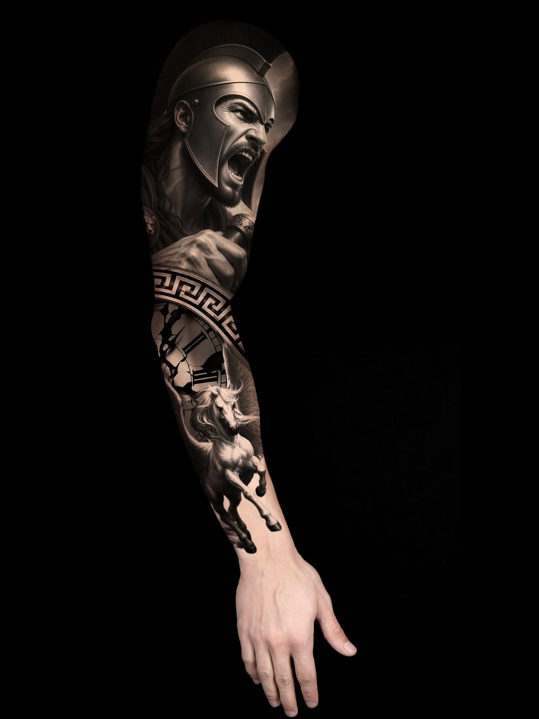 Tattoo by @chelaarte — realism, black_and_grey