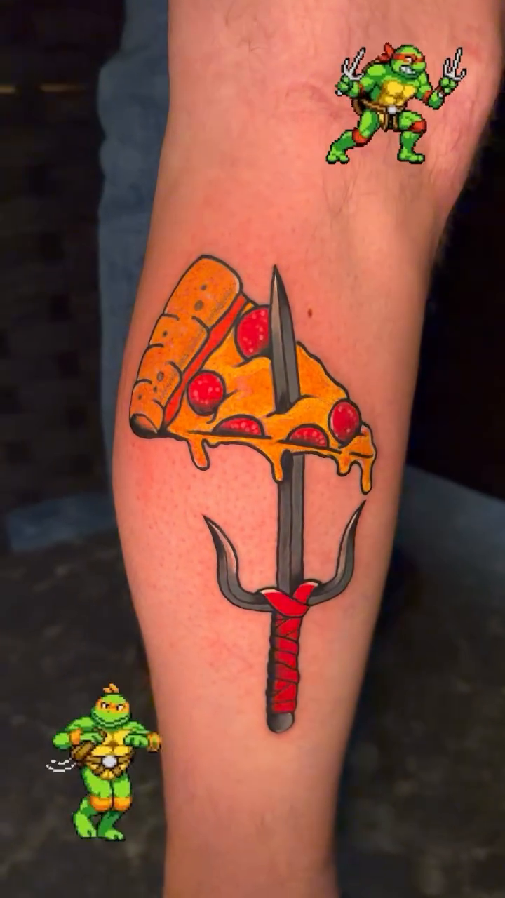 Tattoo by @greenkodi — new_school