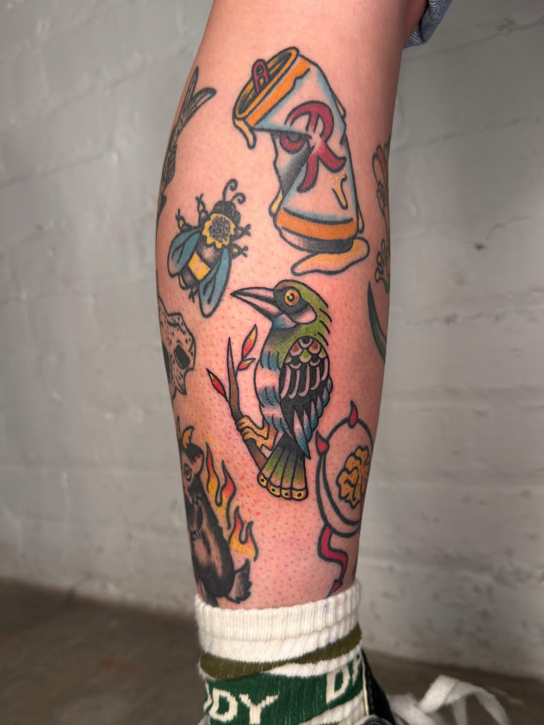 Tattoo by @scoldingarts — american_traditional