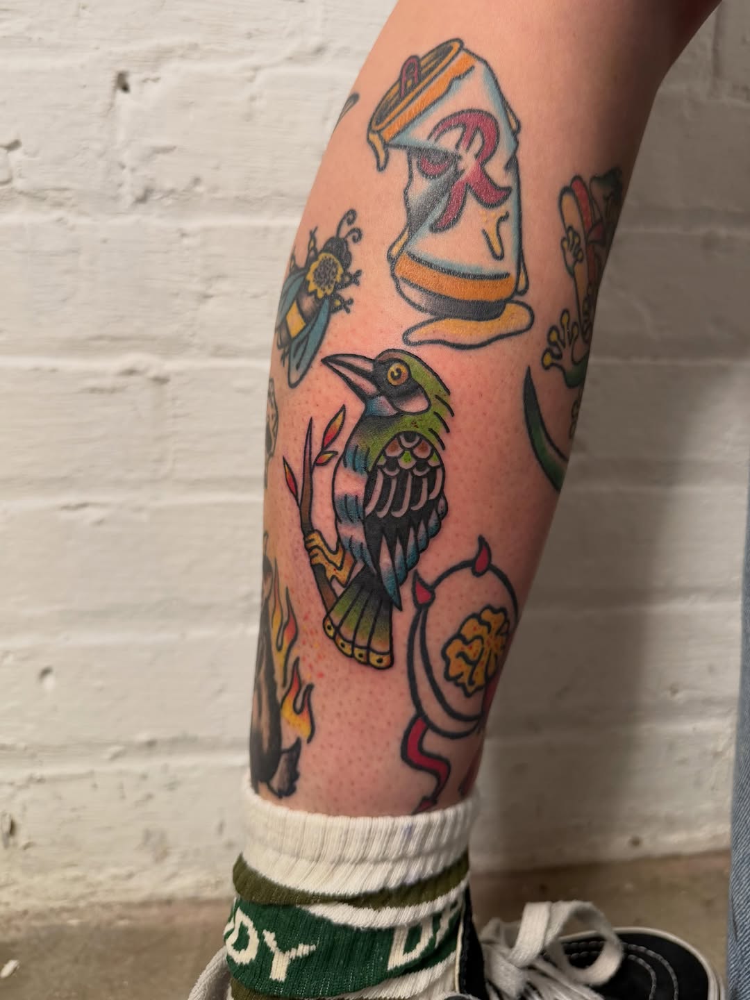 Tattoo by @scoldingarts — american_traditional