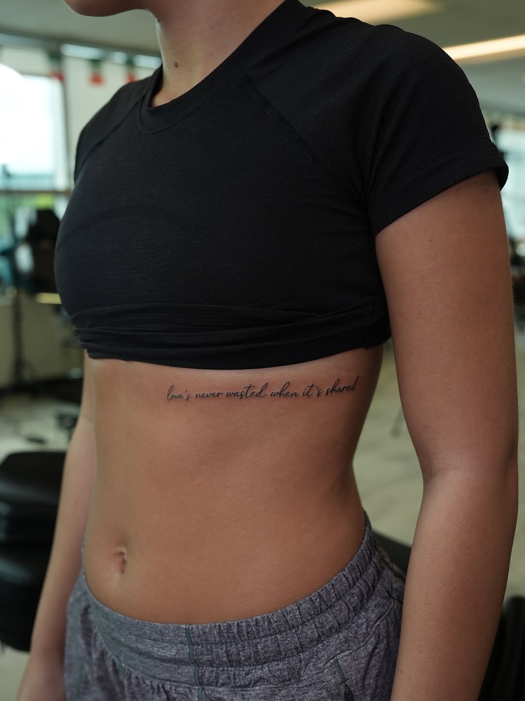 Tattoo by @kbtattooss β fine_line, lettering_script