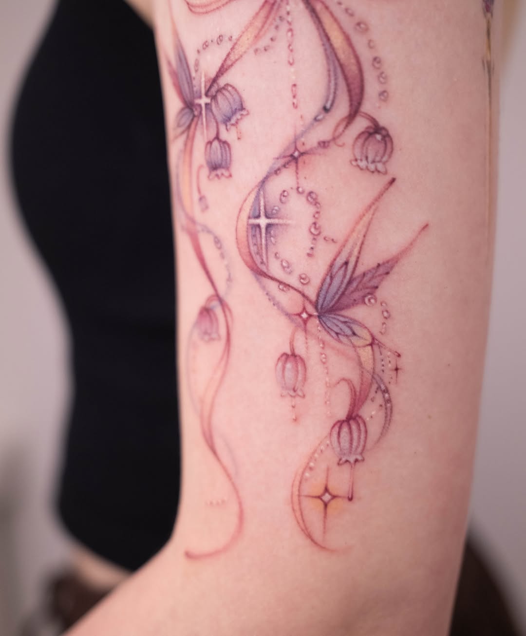 Tattoo by @gracillustrates — fine_line, watercolor