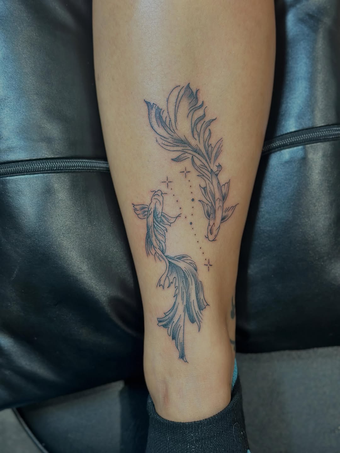 Tattoo by @jewelstattoos_ — fine_line, black_and_grey