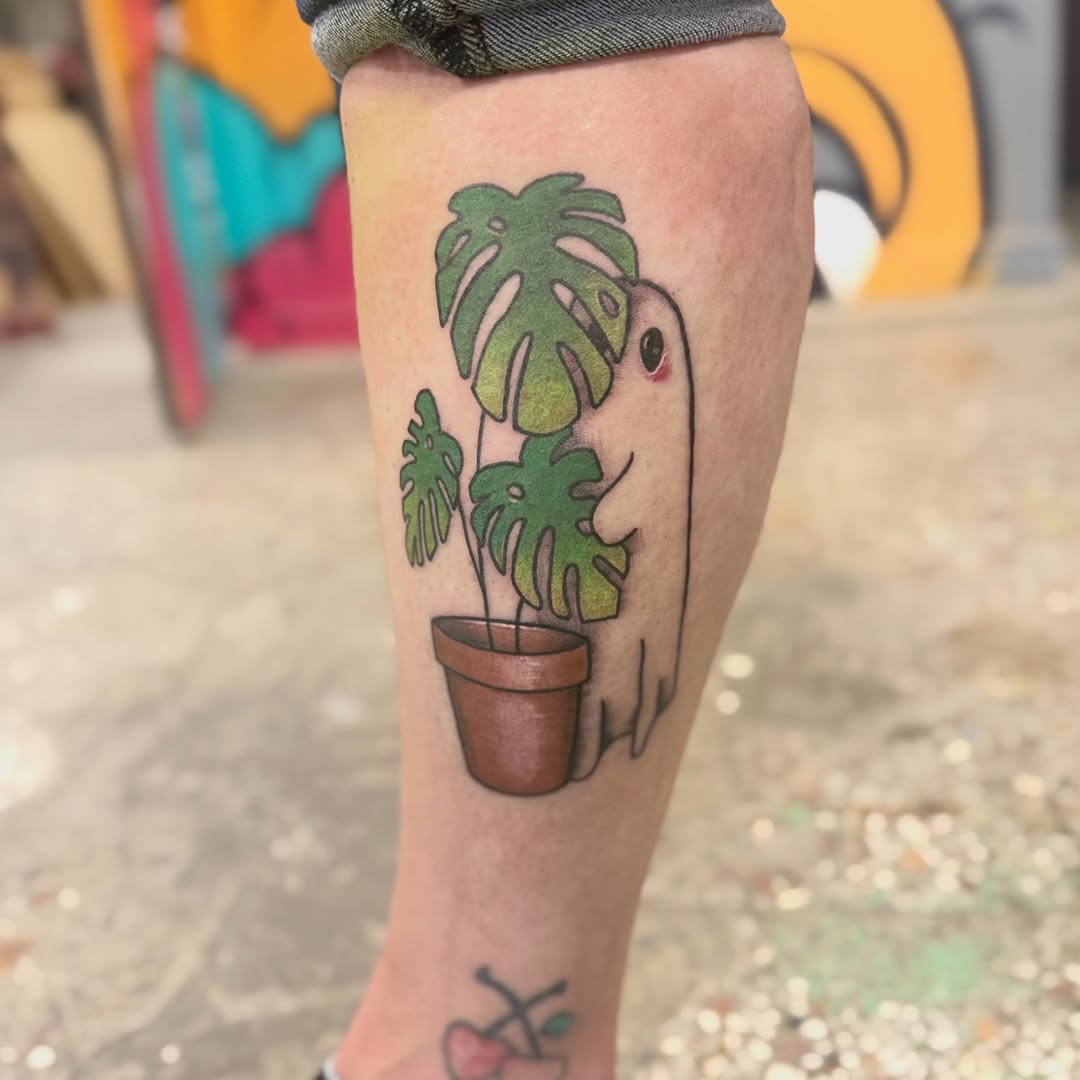 Tattoo by @cherrypoppingchuck — illustrative, new_school
