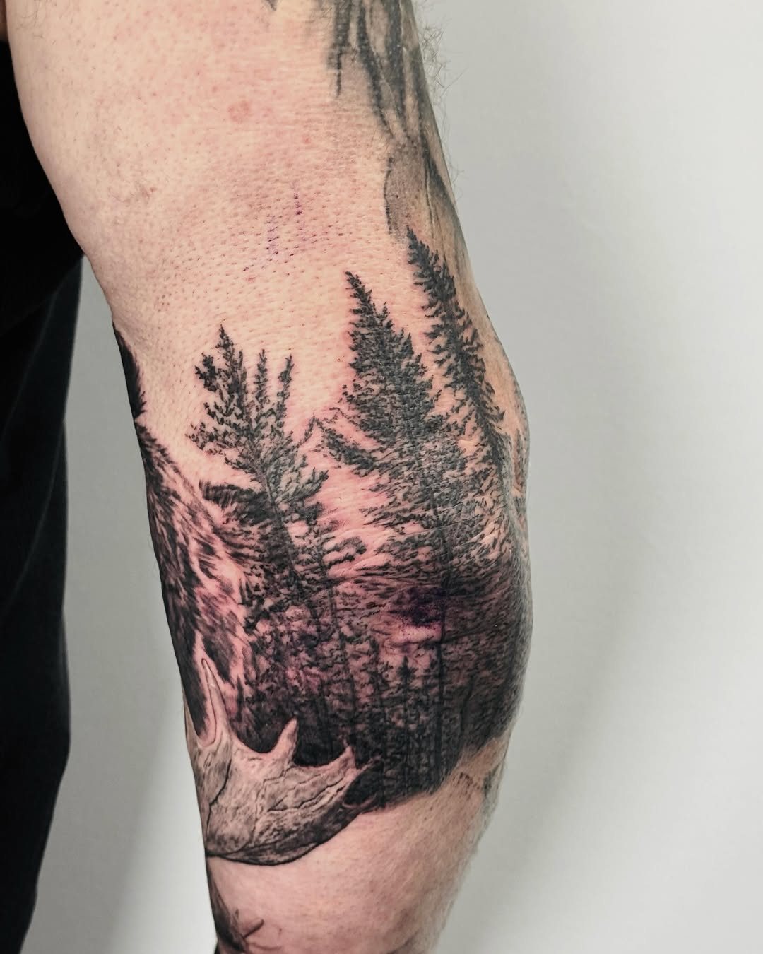 Tattoo by @nonoka_tattoo — realism, black_and_grey