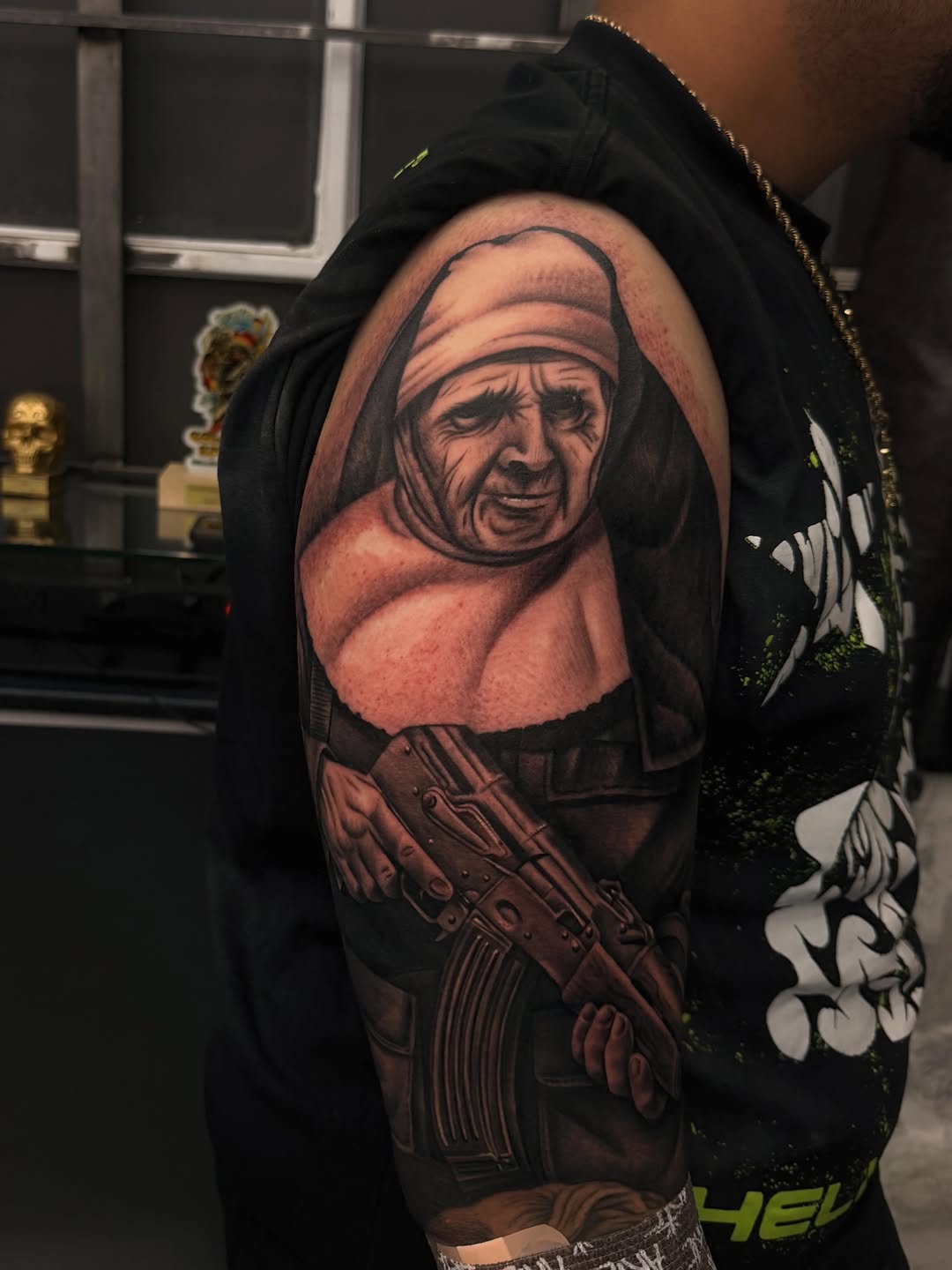 Tattoo by @_lostats_ — realism, dark_realism