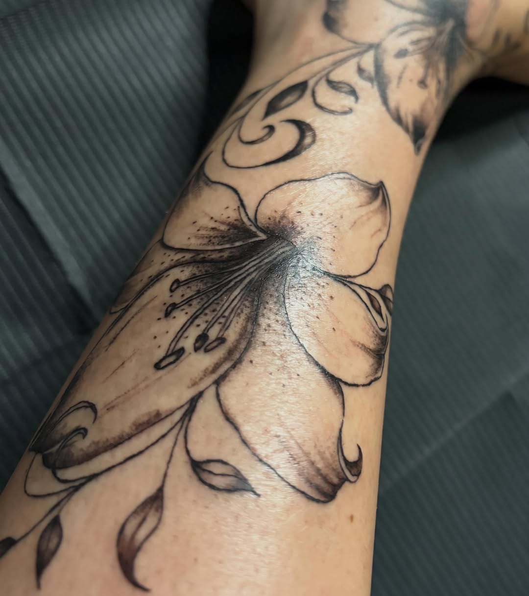 Tattoo by @61904tattoos β black_and_grey