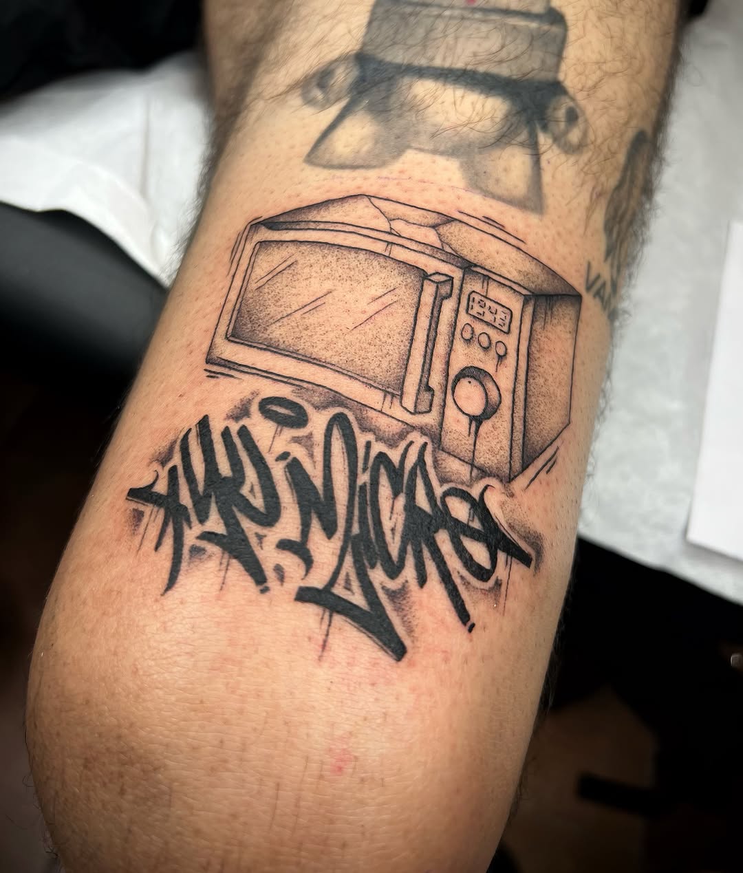 Tattoo by @blot_tattoo — lettering_script