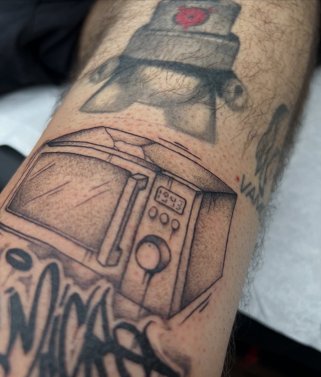 Tattoo by @blot_tattoo — black_and_grey