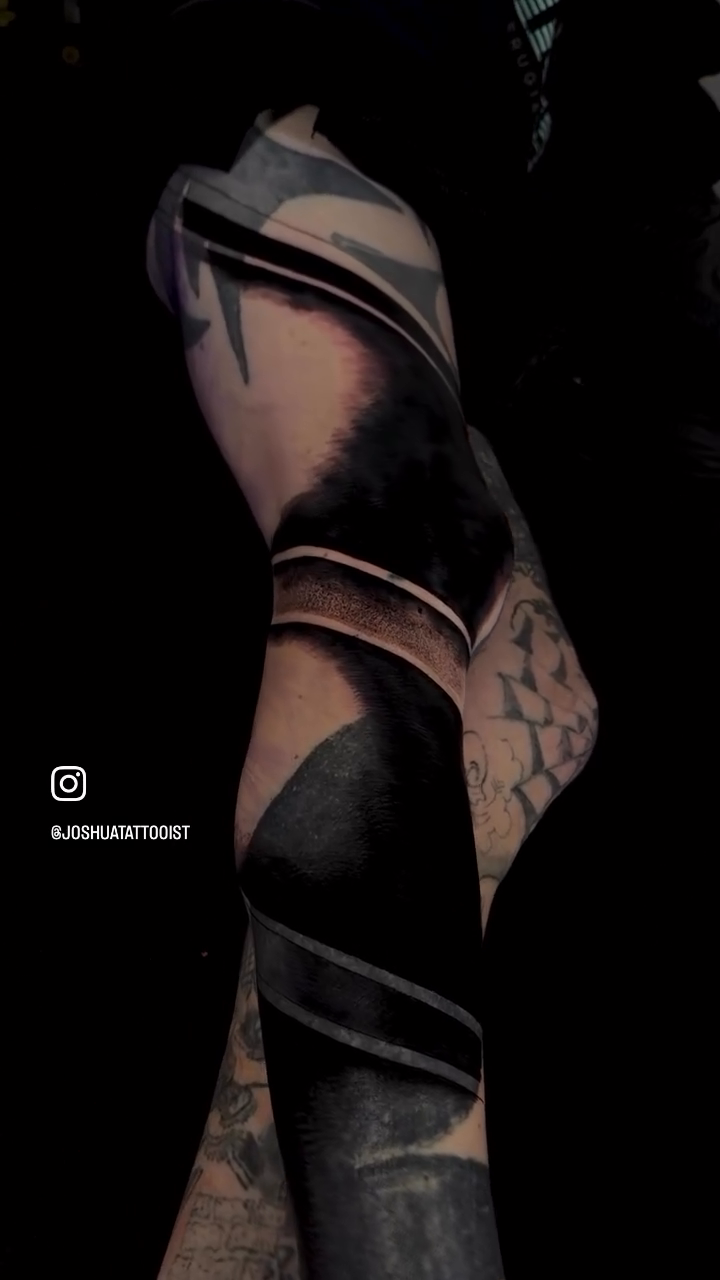 Tattoo by @tattoosbyj0sh — blackwork, illustrative