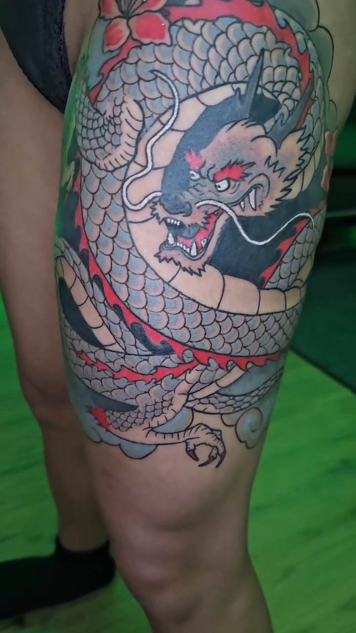 Tattoo by @dog_ink_style โ japanese_irezumi