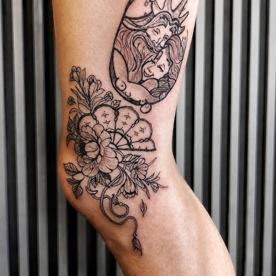 Tattoo by @artful_ink_permanently_yours โ black_and_grey