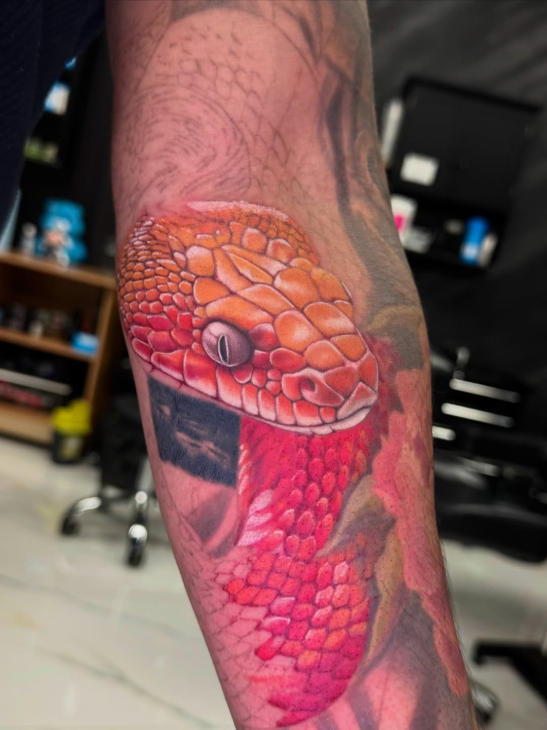 Tattoo by @tuannguyen_tattoo — realism, black_and_grey