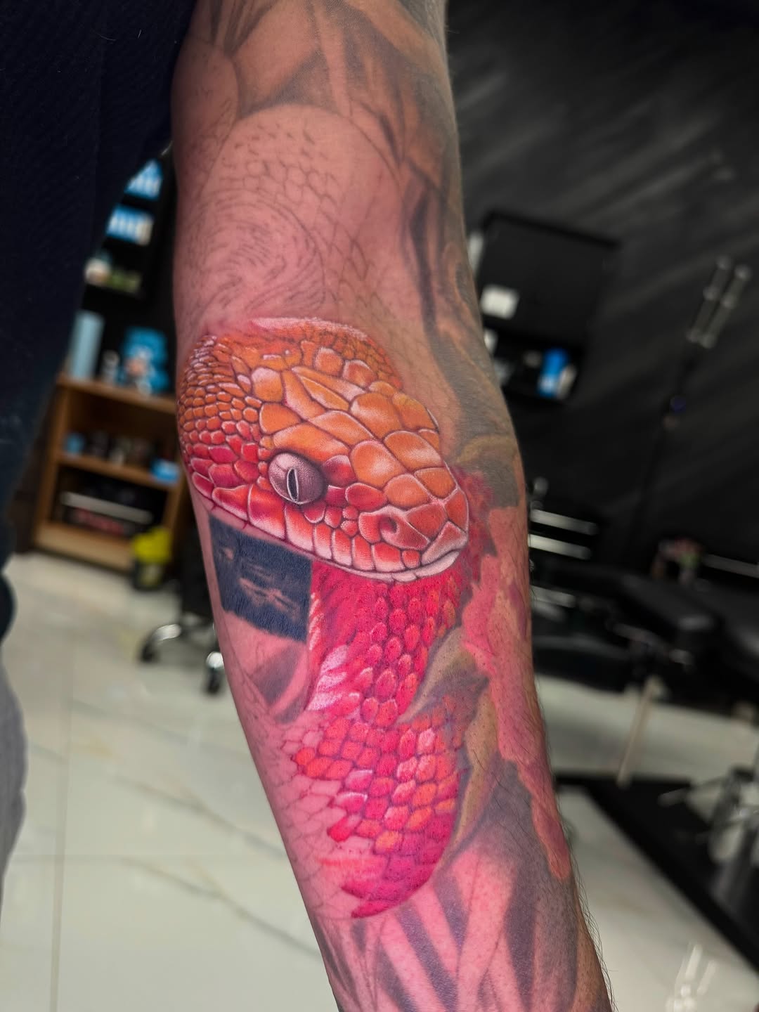 Tattoo by @tuannguyen_tattoo — realism, black_and_grey