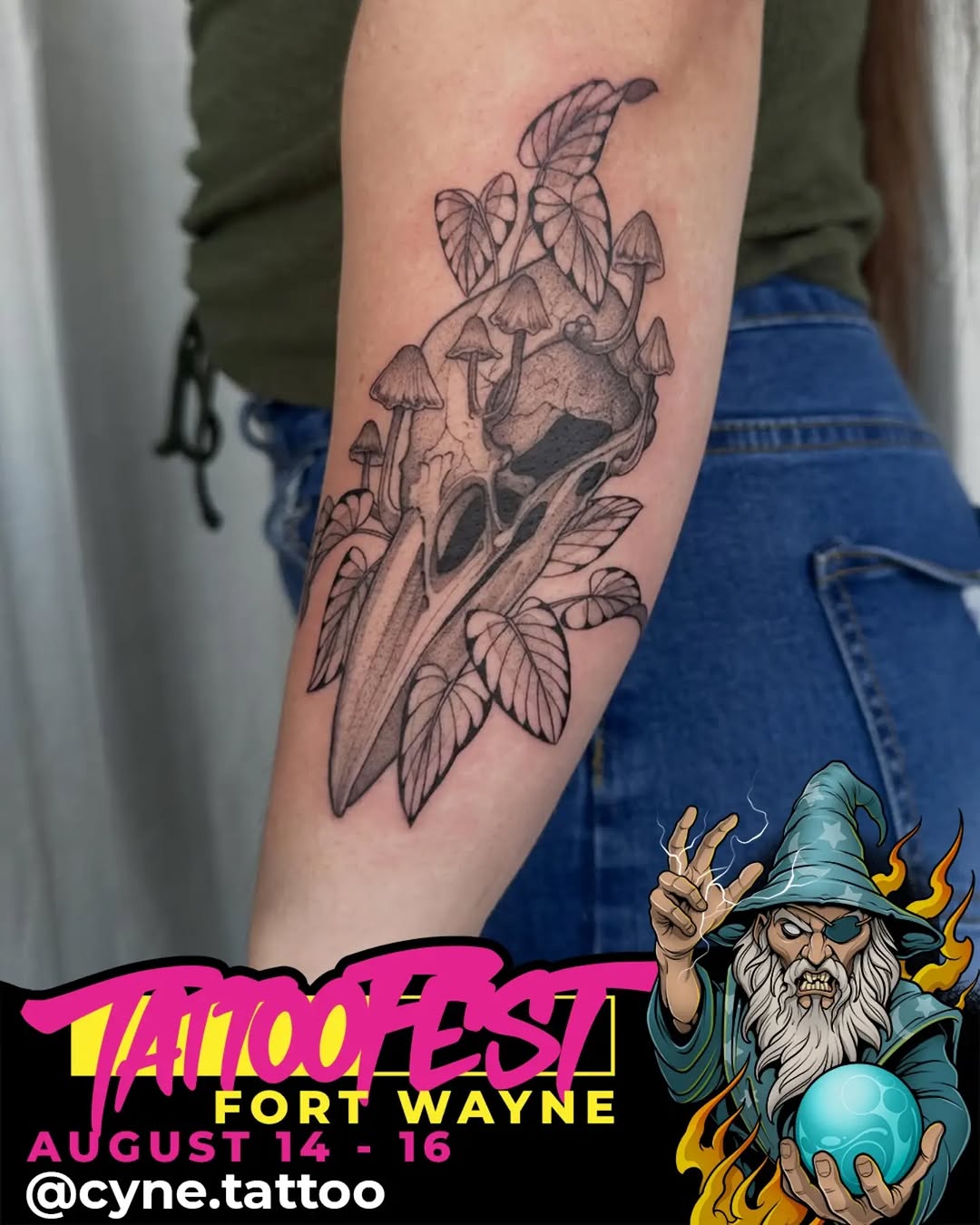 Tattoo by @cyne.tattoo — black_and_grey, realism