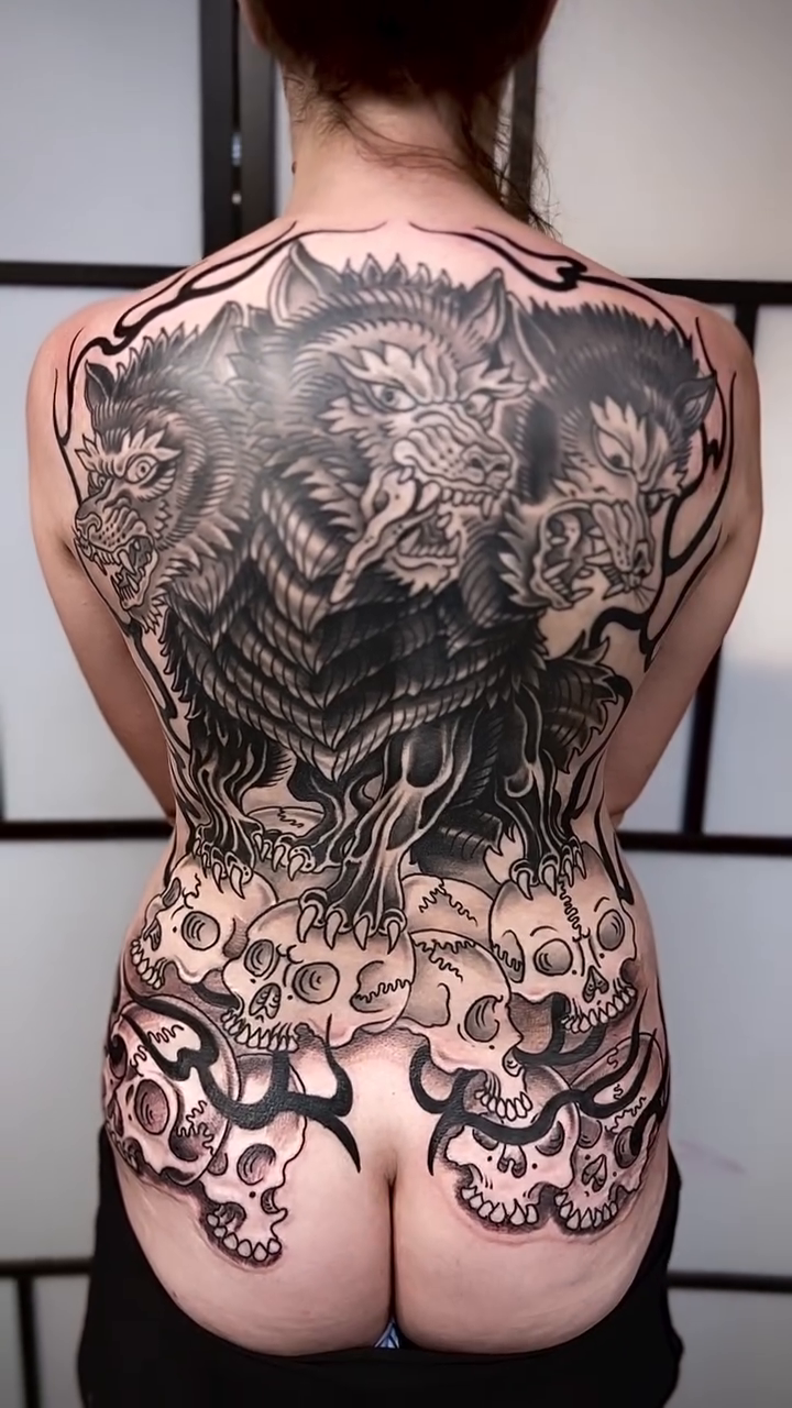 Tattoo by @ryanwillardtattoo — japanese_irezumi, blackwork