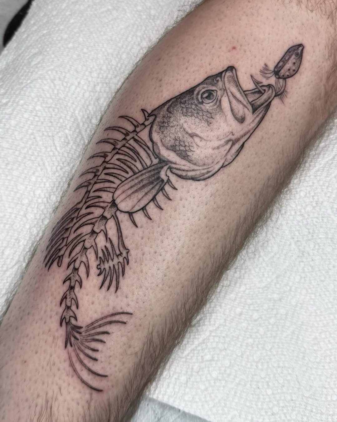 Tattoo by @horsegirltats — realism, black_and_grey