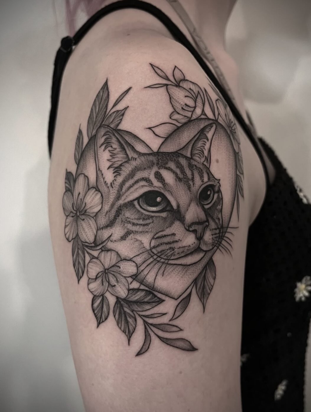 Tattoo by @sleptongroovestattoos — realism, black_and_grey