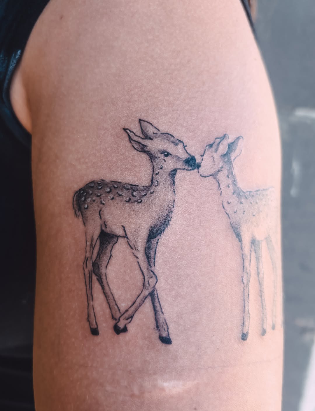 Tattoo by @inkdbyliz — illustrative, black_and_grey