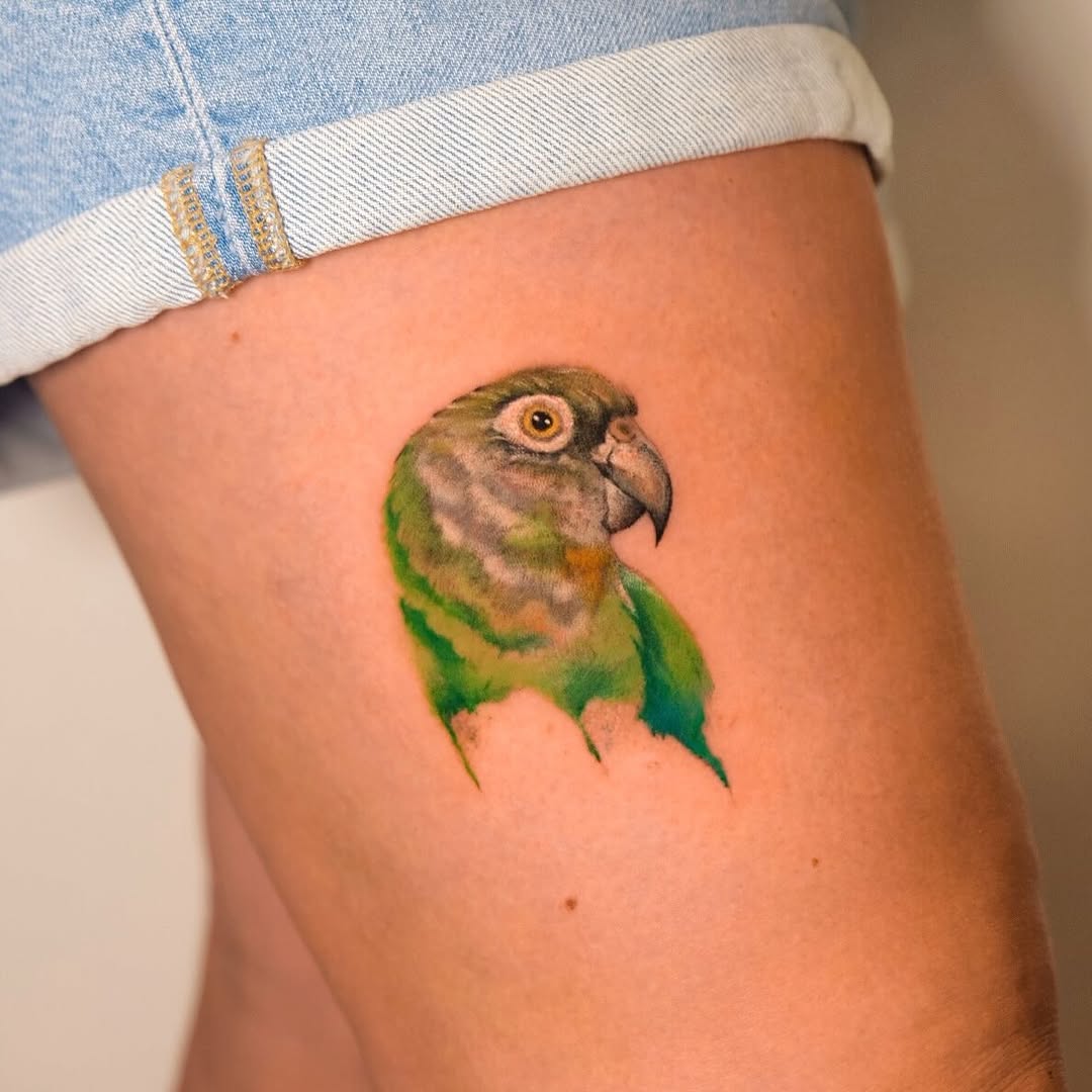 Tattoo by @senaasogutlu — realism, watercolor