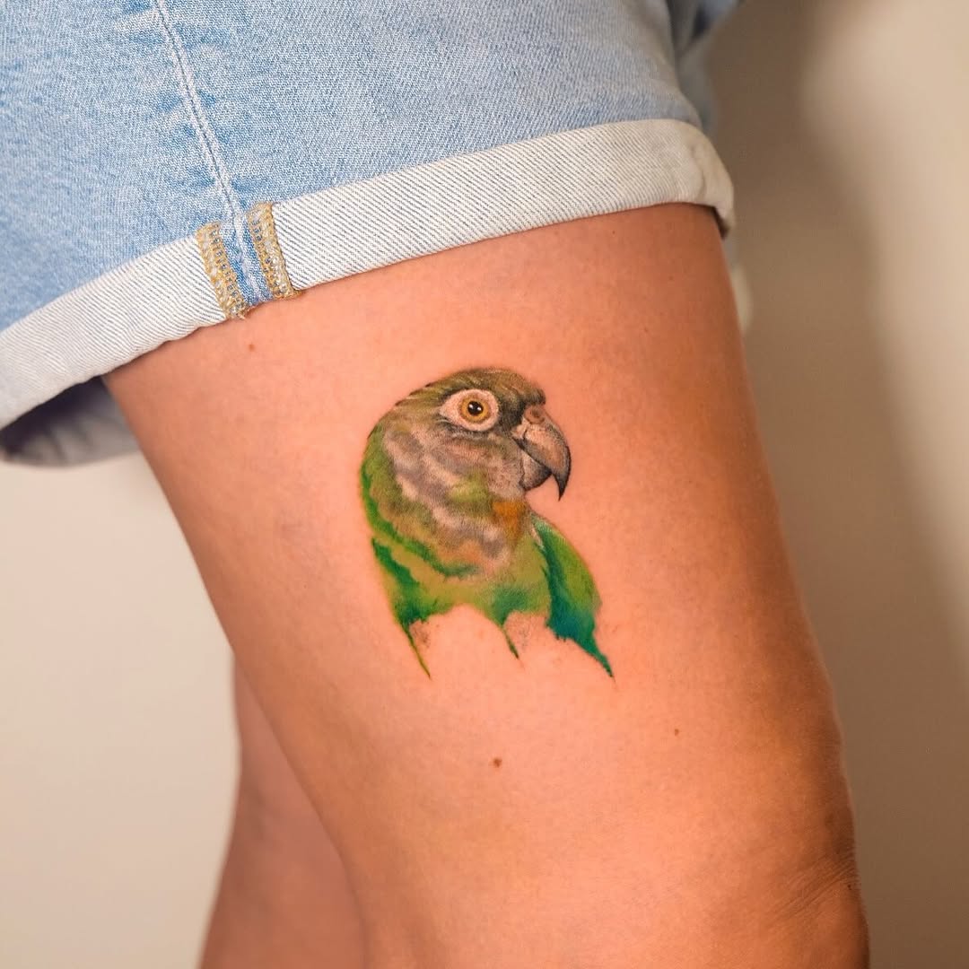 Tattoo by @senaasogutlu — realism, watercolor