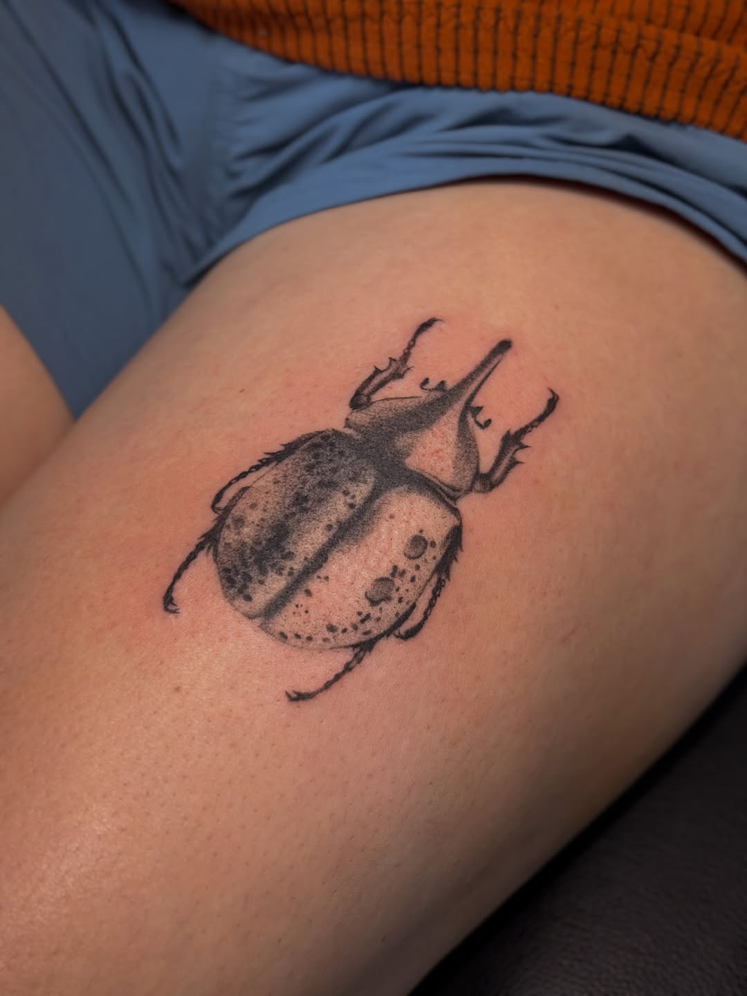 Tattoo by @uglyrae.tattoo — black_and_grey, realism
