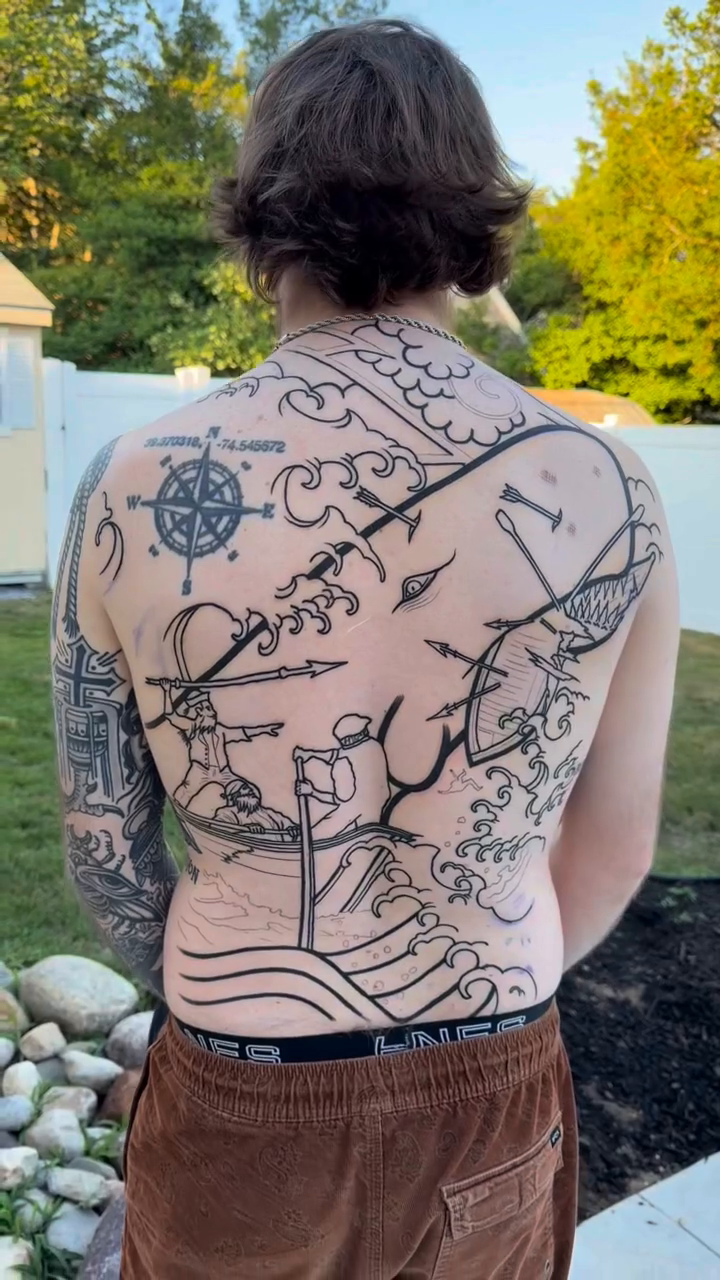 Tattoo by @tristan.tattoo — japanese_irezumi, blackwork