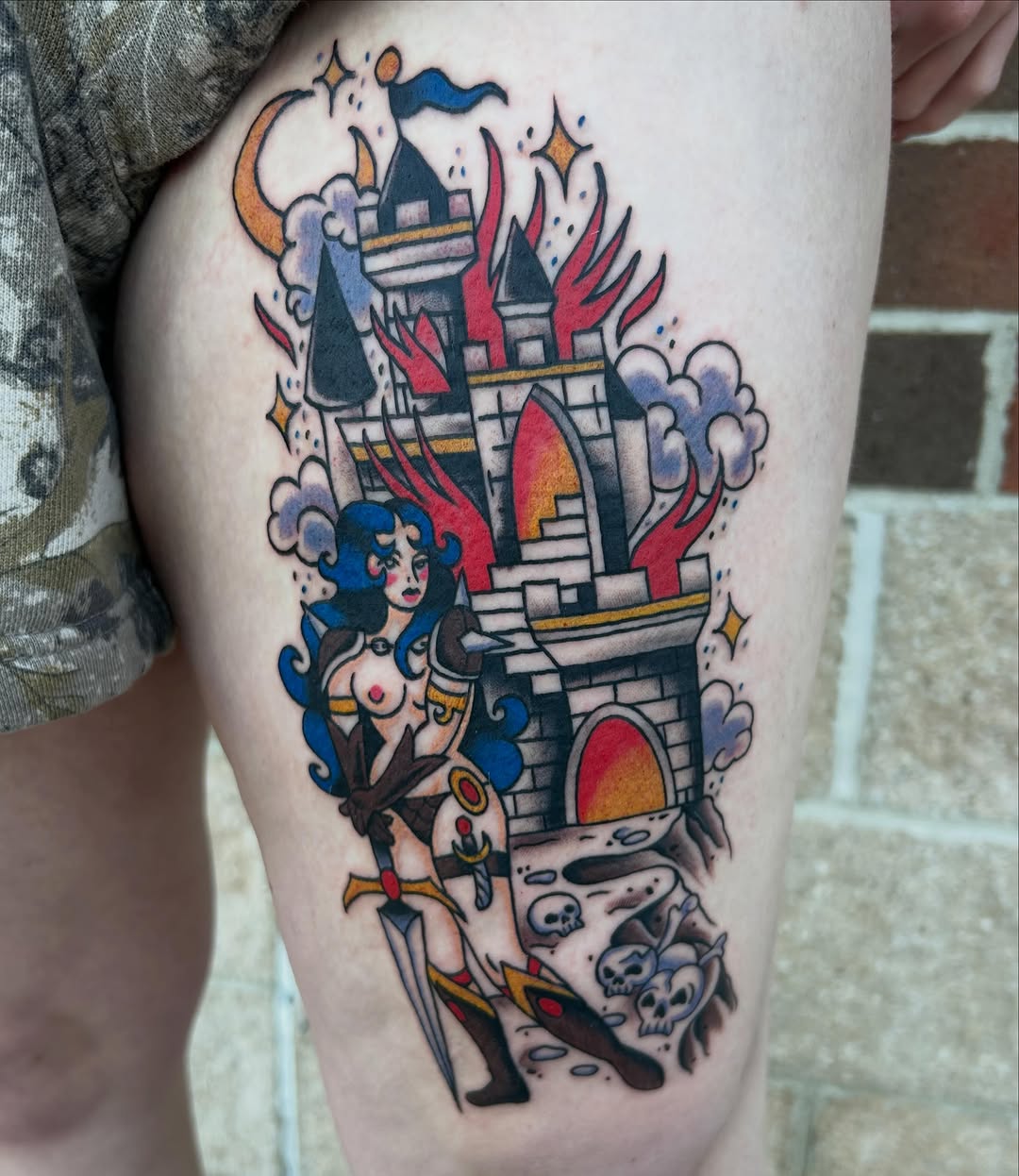 Tattoo by @chammertattoos — american_traditional
