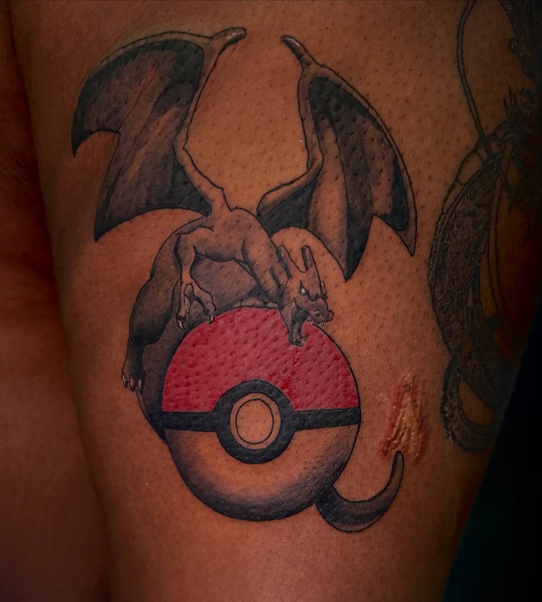 Tattoo by @alexanderhaber — anime