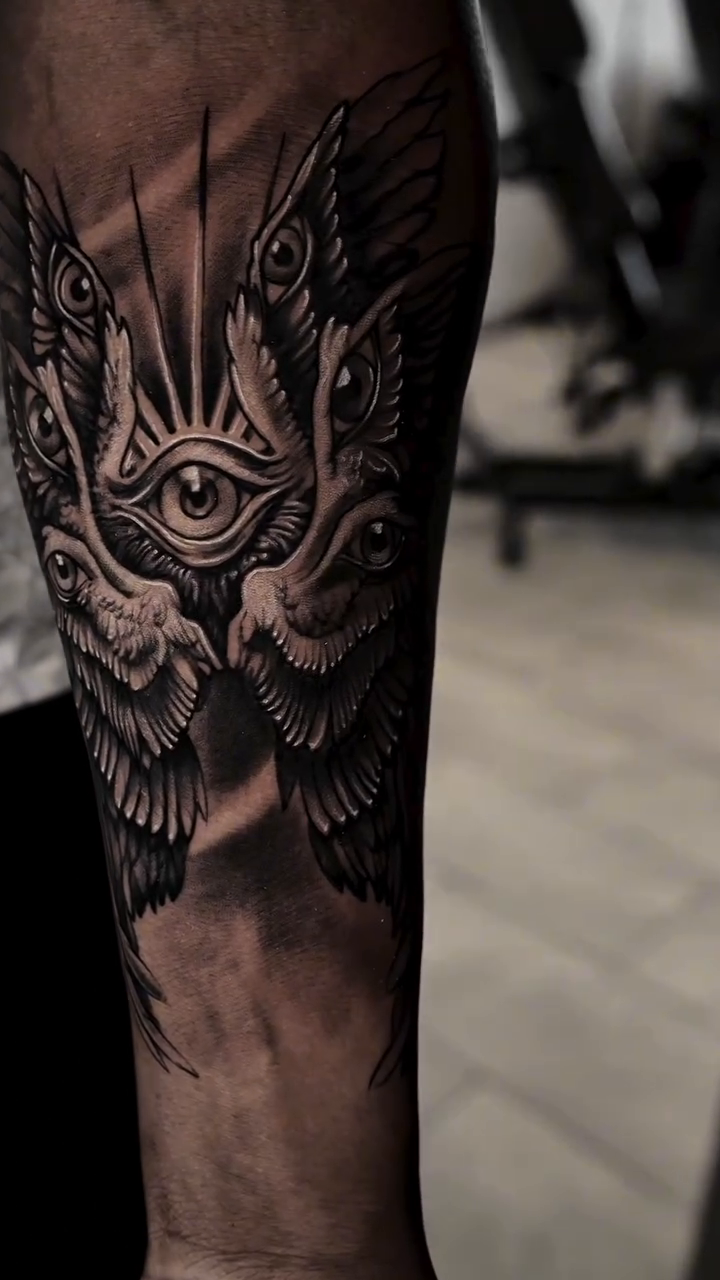 Tattoo by @angel_ink_tattooo — realism, black_and_grey