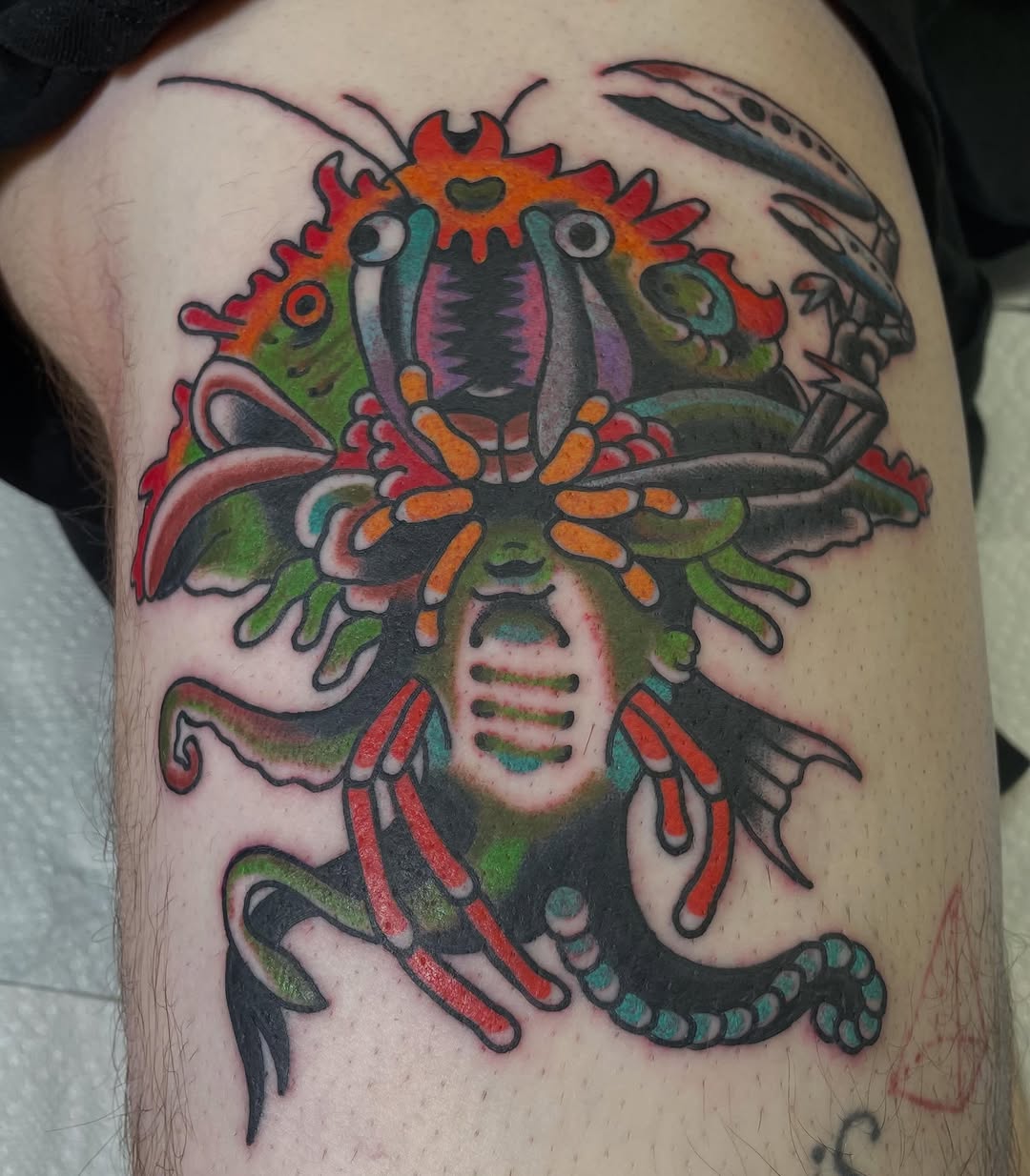 Tattoo by @nickmeerburg — american_traditional, new_school
