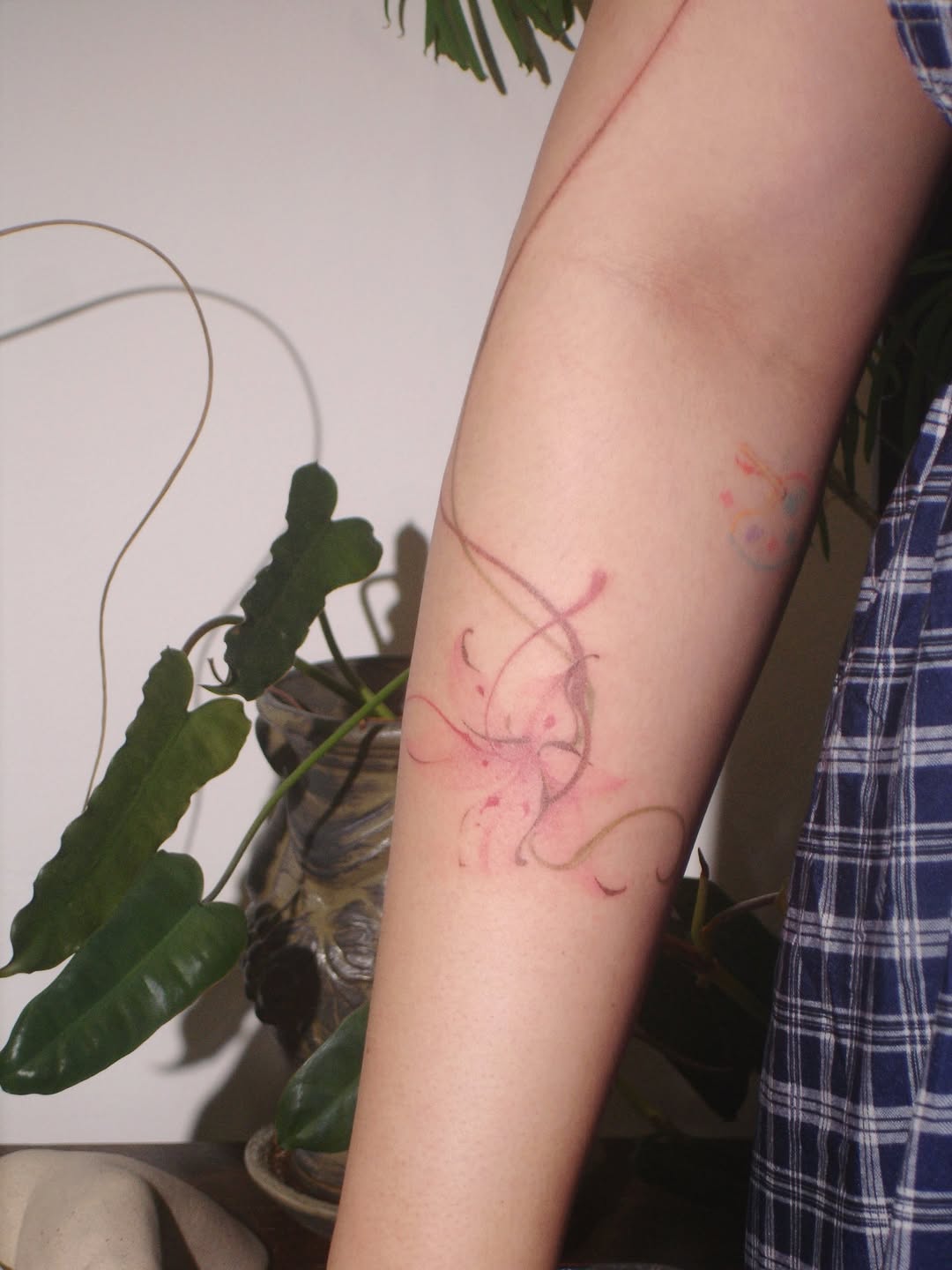 Tattoo by @___drea.dorm — fine_line, watercolor