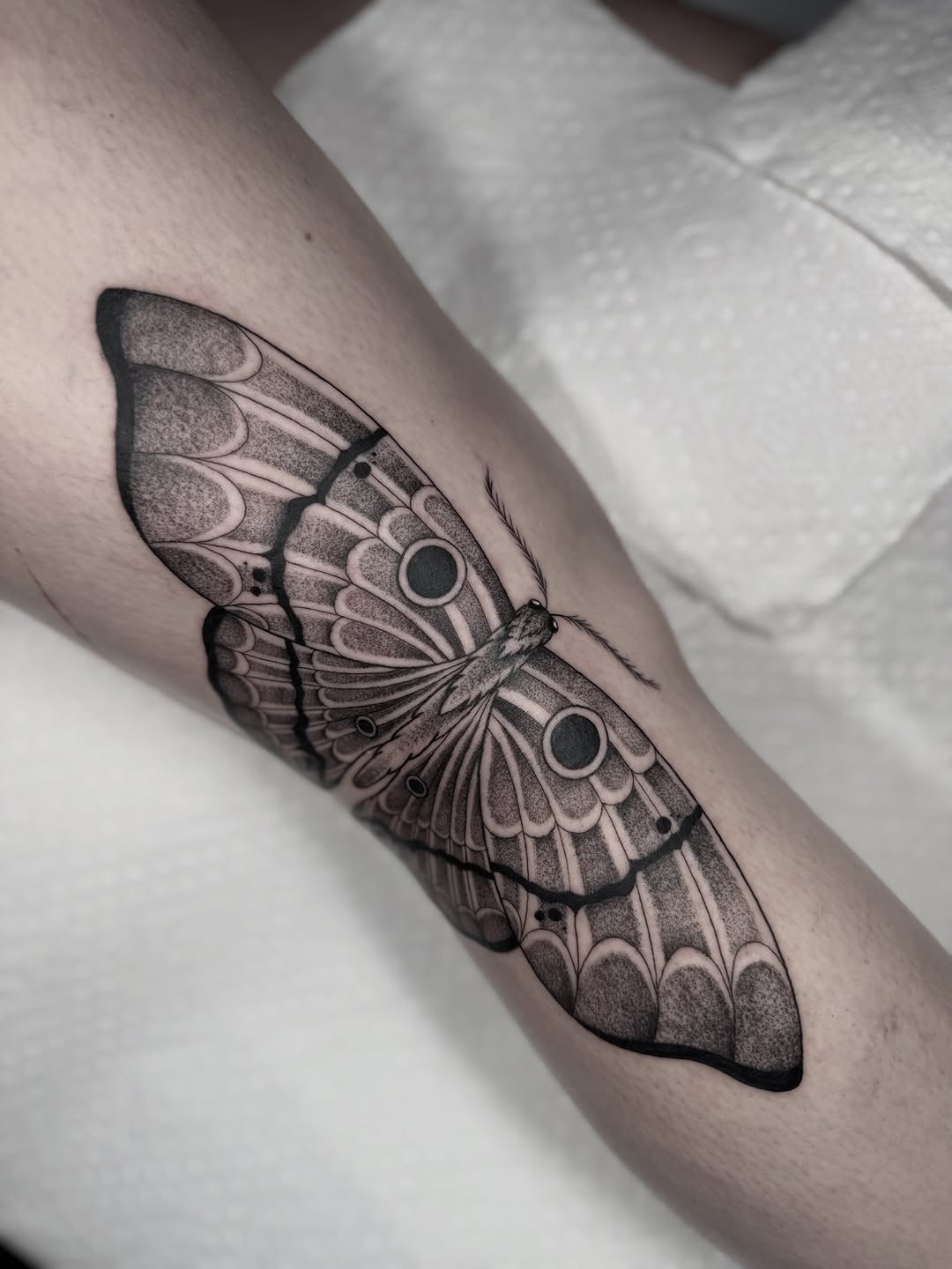 Tattoo by @rayasxmvf_ β blackwork