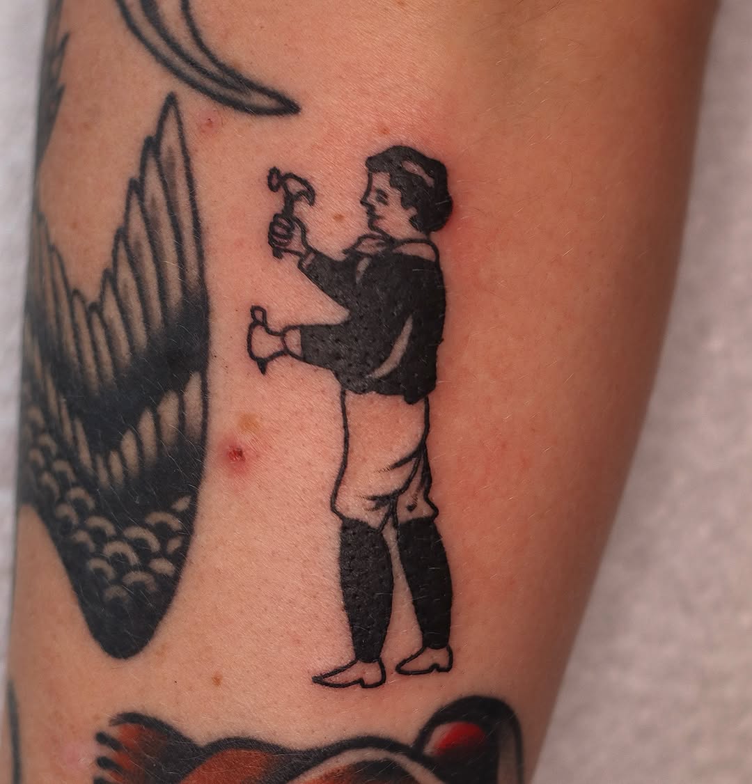 Tattoo by @nik.checots — american_traditional