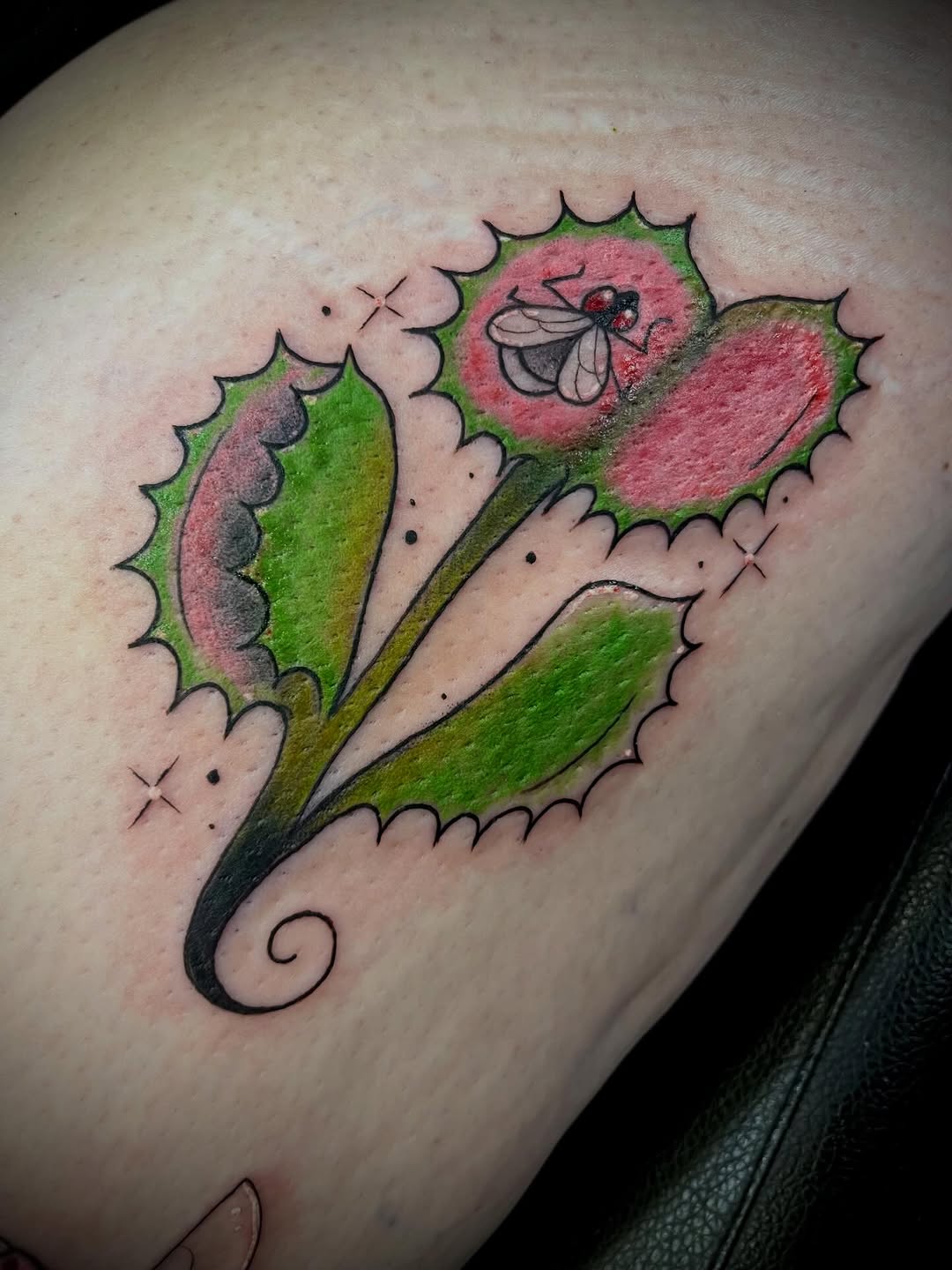 Tattoo by @freya_fataletattoo — illustrative, new_school