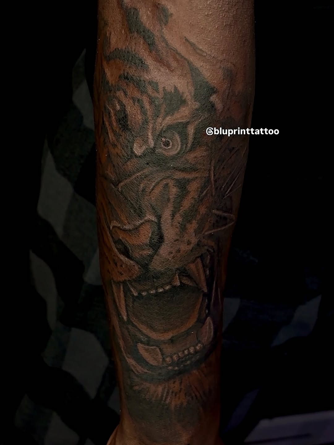 Tattoo by @bluprinttattoo โ black_and_grey, realism