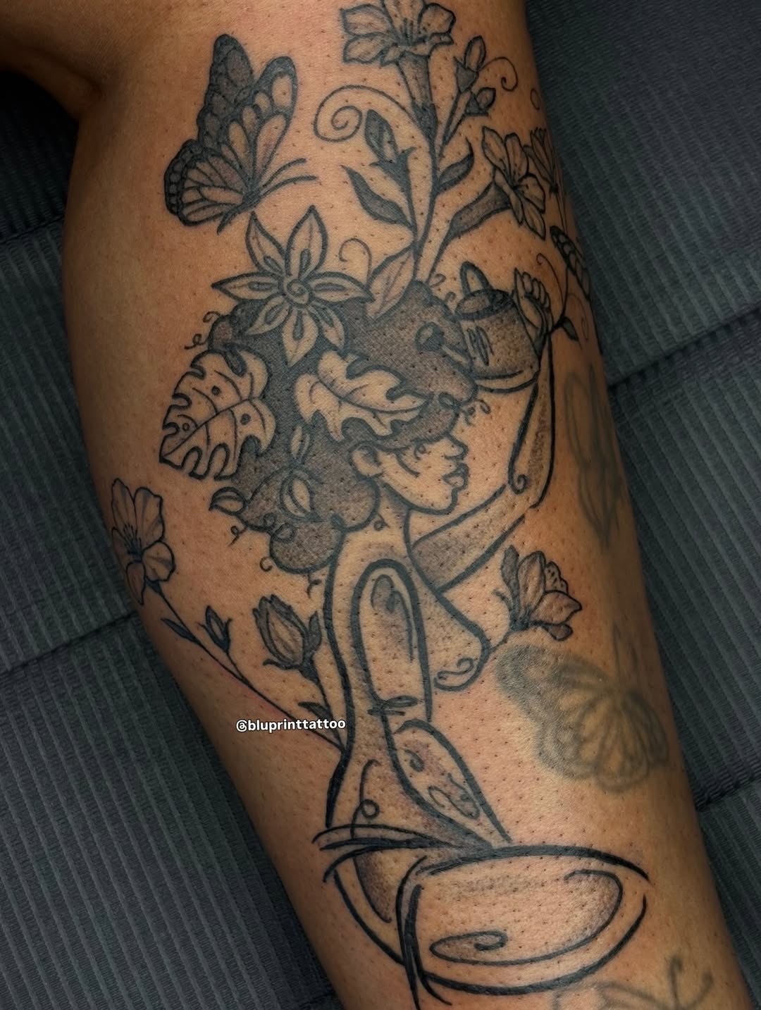 Tattoo by @bluprinttattoo โ blackwork