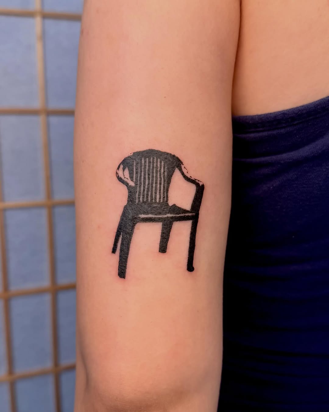 Tattoo by @slendels โ blackwork, ignorant