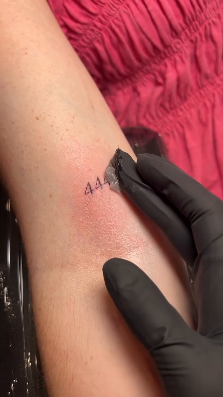 Tattoo by @anac.ttt — lettering_script