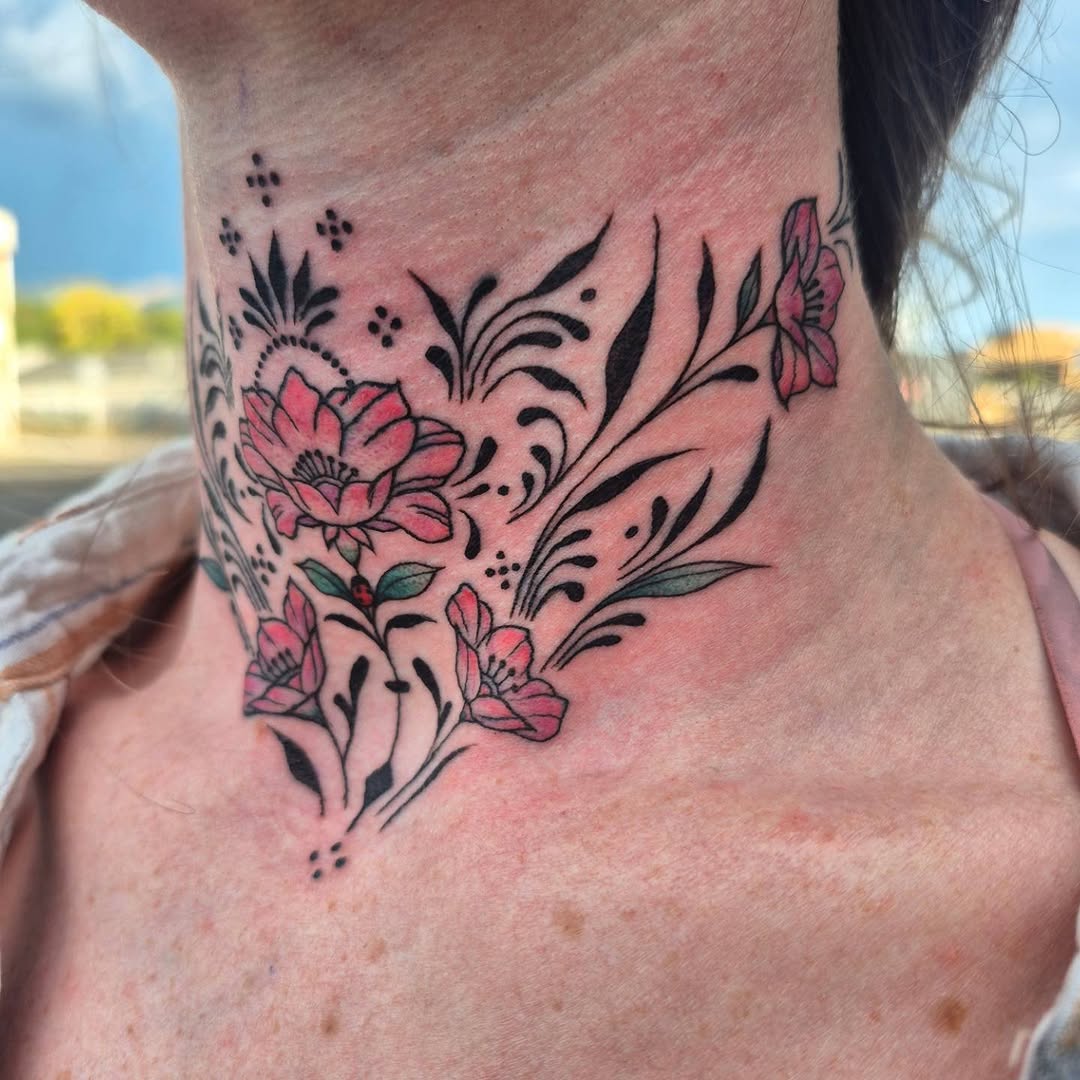 Tattoo by @_tc.ink — illustrative, black_and_grey