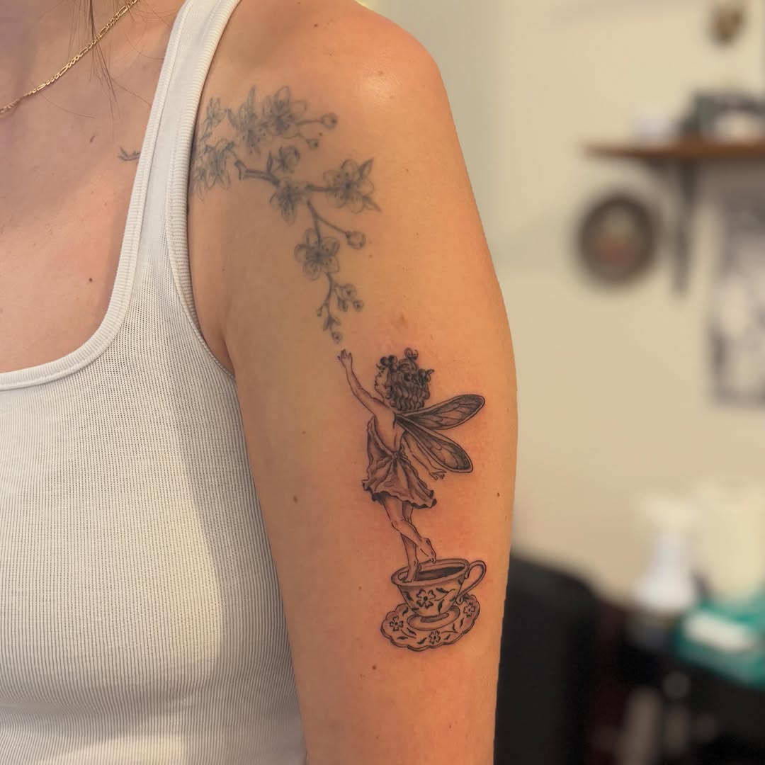 Tattoo by @flowers.for.all.occasions โ fine_line, illustrative
