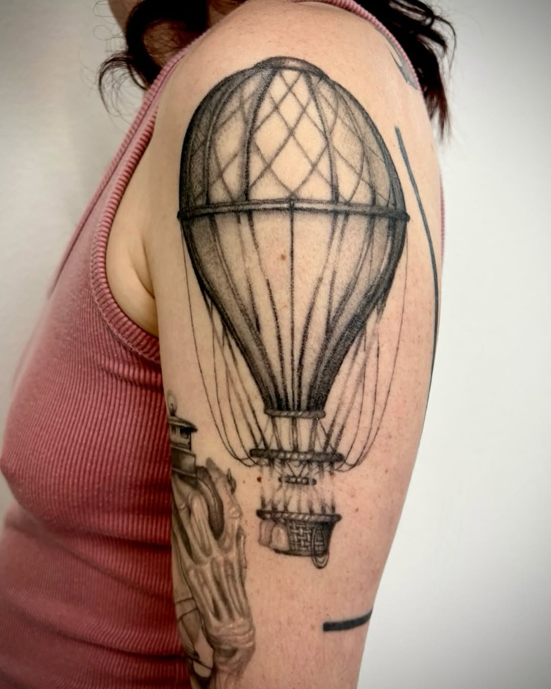 Tattoo by @sclerotik_tattoo — black_and_grey