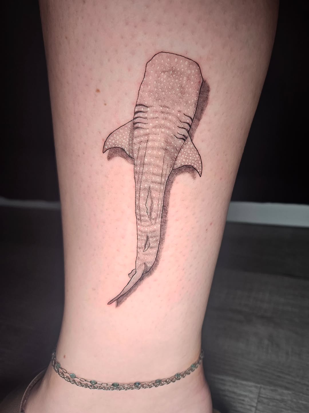 Tattoo by @carolynxriot.tattoos β black_and_grey, dotwork