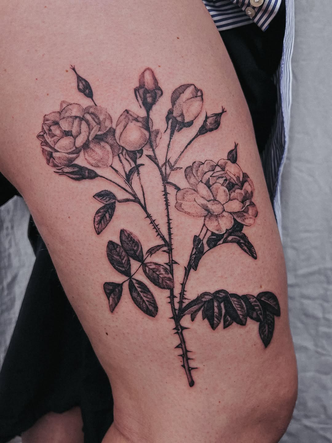 Tattoo by @lucy__yin — black_and_grey, realism