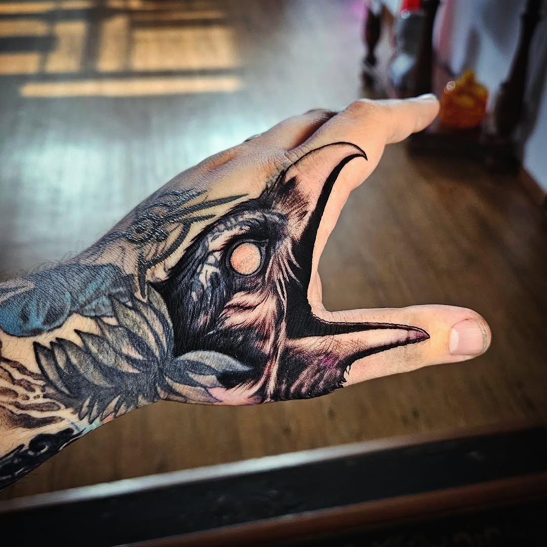 Tattoo by @isaacm_tattoos — blackwork, realism